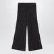 Douuod Ebony Brown Bouclé Knit Trousers