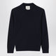 Douuod Blue Wool Polo Shirt