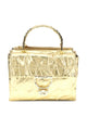 Coccinelle Gold Leather Bag