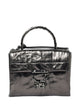 Coccinelle Metallic Leather Handbag
