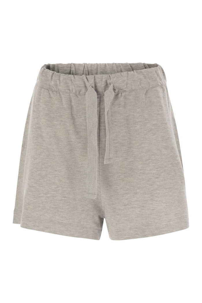 Majestic Shorts With Drawstring Waist