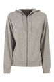 Majestic Hooded Zip-Up Sweatshirt In Stretch Viscose