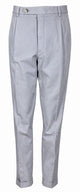 Gta Light Grey Cotton Trousers