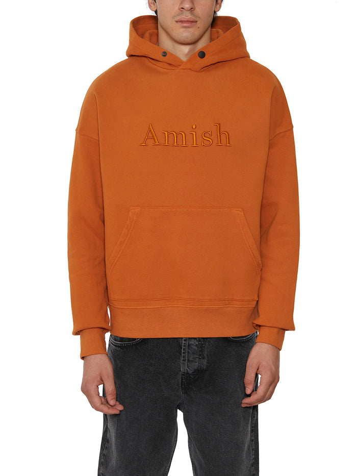 Amish Cotton Sweatshirt With Hood