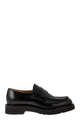 Church's Loafer Crafted With Rois Calf Skin With Semi-Gloss Finish. Raised Stitch Apron And Lightweight Hand Trimmed Eva Sole. Hand Painted Storm Welt Fully Lined In Leather For Comfort And Breathabil