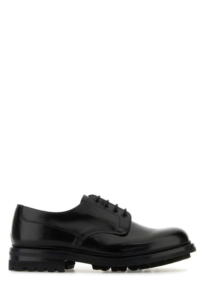 Church's Black Leather Mc Neil Lw Lace-Up Shoes