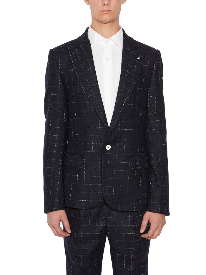 Daniele Alessandrini Wool Single-Breasted Jacket