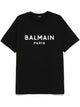 Balmain Men Black Cotton T-Shirt
