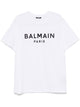 Balmain Men White Cotton T-Shirt