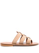 Kjacques Dolon Leather Flat Mules
