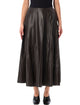 Arma Arma Eleni Leather Pleated Skirt