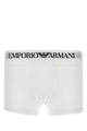 Emporio Armani White Stretch Cotton Boxer