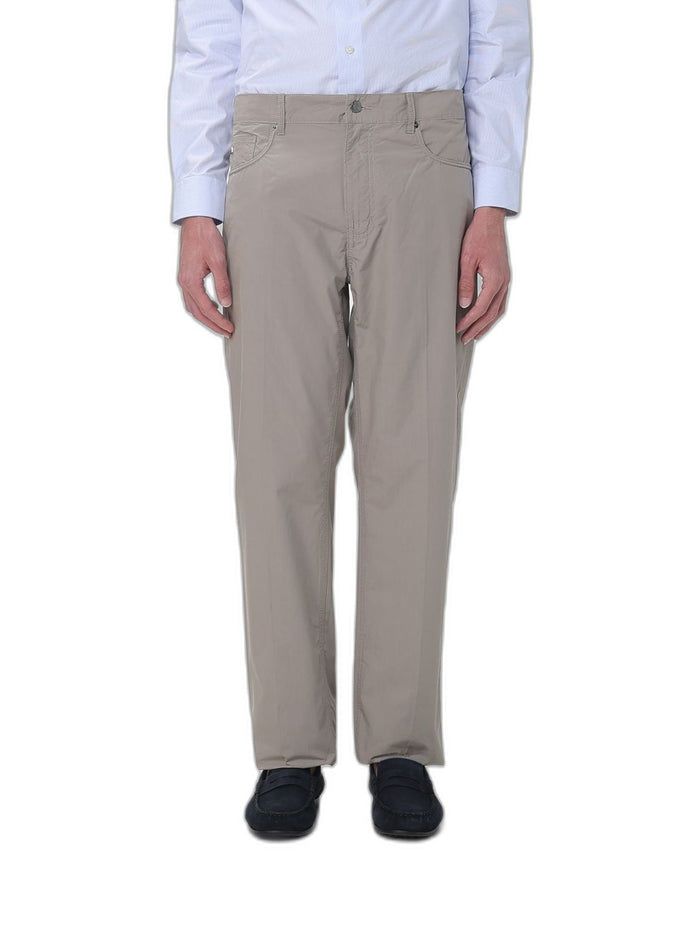 Emporio Armani Pockets Cotton Pants
