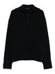 Emporio Armani Half Zip Turtle Neck Sweater