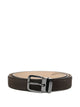 Emporio Armani Leather Tongue Belt