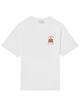 Mc2 Saint Barth Emilie T-Shirt With + Borse Che Occhiaie Embroidery And Rhinestones
