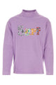 Erl Lilac Cotton Sweatshirt