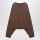 Entire Studios Brown Sweatshirt In Cotton