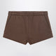 Entire Studios Cotton Brown Flared Trousers