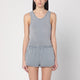 Entire Studios Grey Tank Top In Cotton