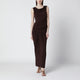 Entire Studios Tobaccocolored Dress With Draping