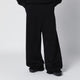 Entire Studios Black Wideleg Cotton Jogging Trousers