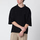 Entire Studios Black Long-Sleeve Polo
