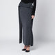 Entire Studios Long Grey Wool Skirt