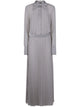 Emporio Armani Bow Detail Maxi Dress