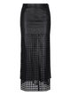 Emporio Armani Leather Skirt