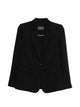 Emporio Armani Pinstripe Single-Breasted Blazer Jacket