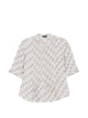 Emporio Armani Emporio Armani Check Short-Sleeve Top