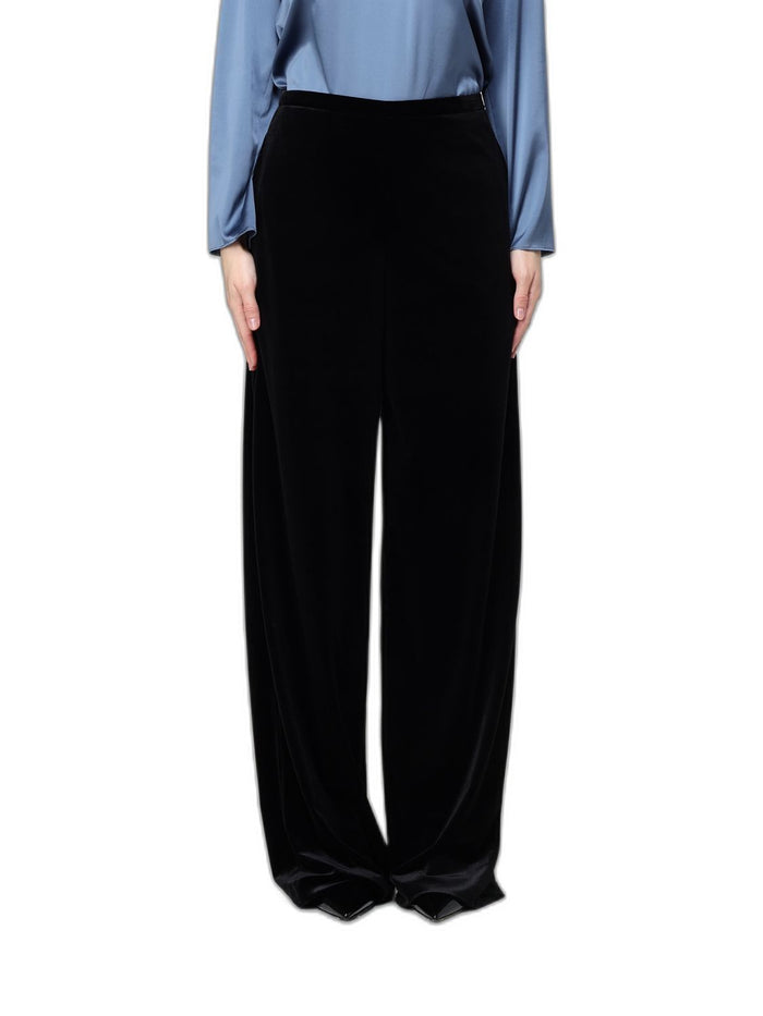 Emporio Armani Wide Chenille Trousers