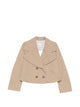 Emporio Armani Cotton Double-Breasted Jacket