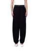Emporio Armani Satin-Trim Tapered Trousers