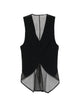 Emporio Armani Sheer-Panel Waistcoat