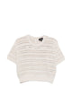 Emporio Armani Beige Cotton-Blend Sweater