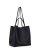 Emporio Armani Medium Leather Tote Bag