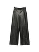 Emporio Armani Leather Trousers