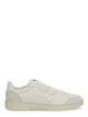 Axel Arigato White Leather Suede Panels Perforated Flat Shoes