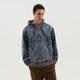 1989 Studio Denim Marbled Zip Hoodie