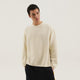 1989 Studio White Ribbed Sweater With Slits