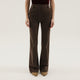 1989 Studio Brown Striped Flared Pants