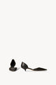 The Row Dorsay Shoe With Low Black Heel
