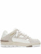 Axel Arigato Beige Leather Panelled Logo Flat Shoes
