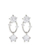 Panconesi "Spiral Serpent Hoops" Earrings