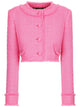 Dolce & Gabbana Fuchsia Tweed Blazer