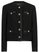 Dolce & Gabbana Singlebreasted Tweed Bouclé Short Jacket