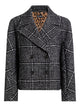 Dolce & Gabbana Black/White Houndstooth Jacket