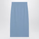 Dolce&Gabbana Light Blue Stretch Cady Skirt
